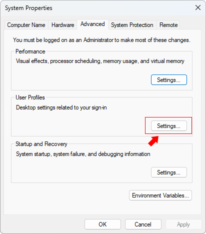 System Properties